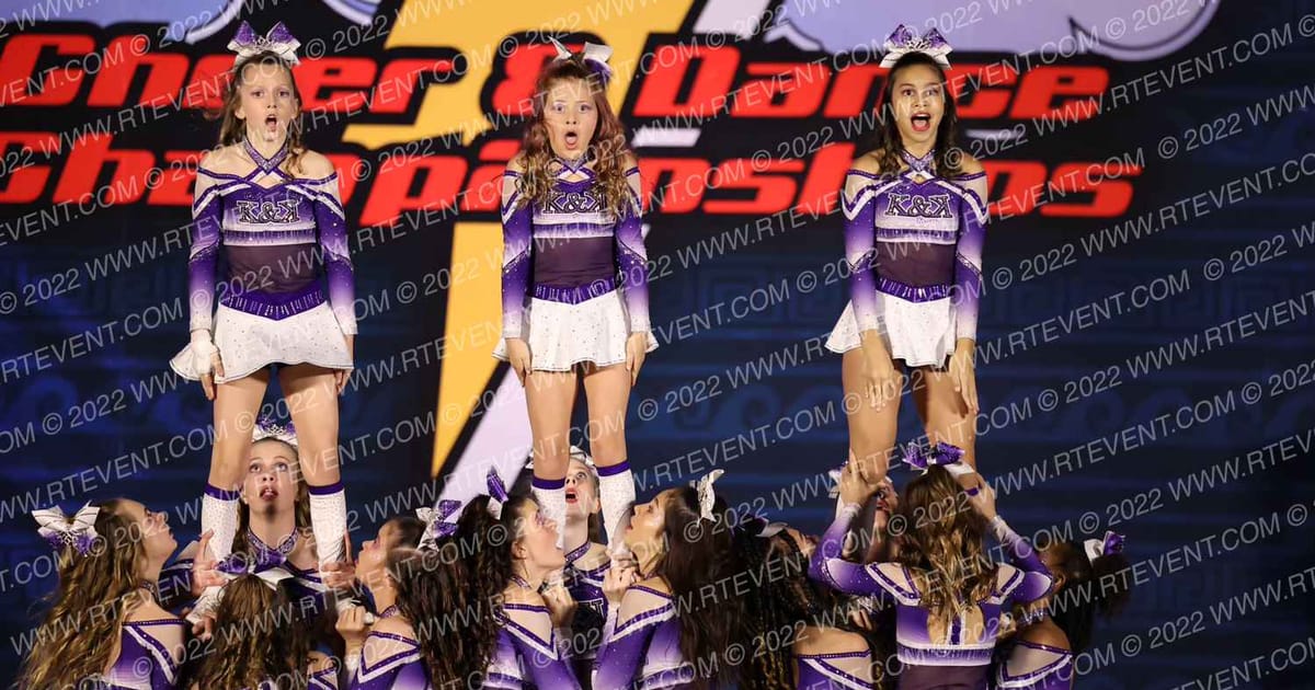 K & K Cheer Empire Relentless · All Star Challenge Clash of the Titans