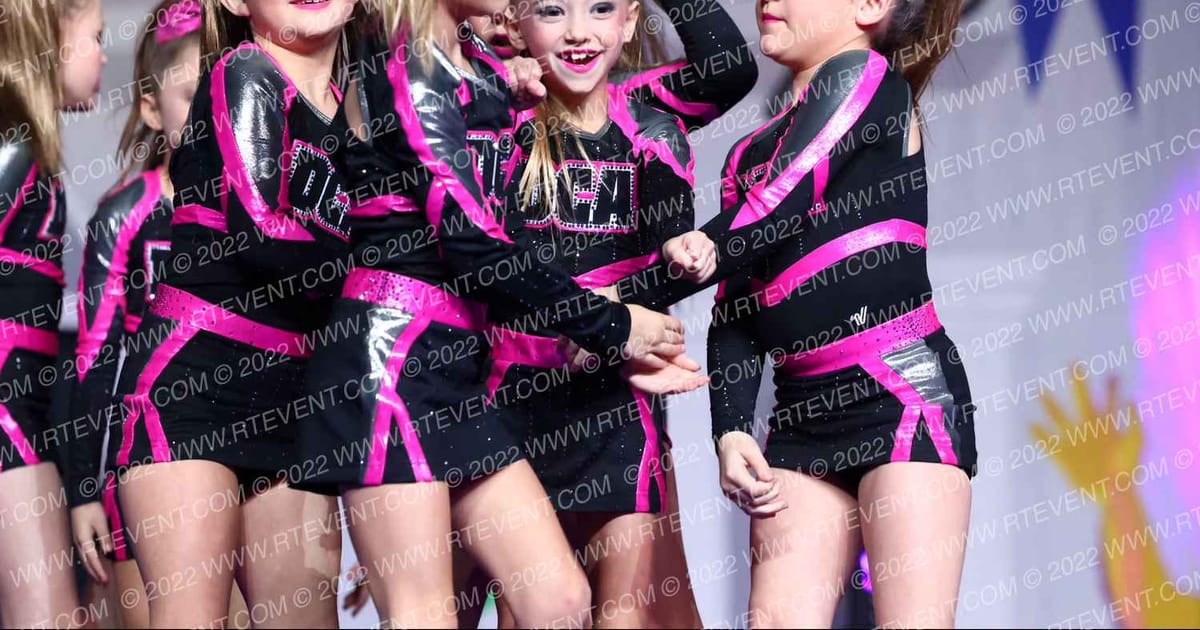 DCA Cheer and Tumbling White   Diamonds · Mardi Gras Grand Nationals