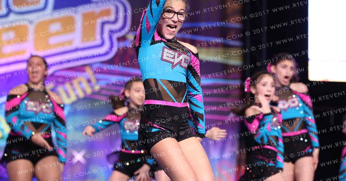 Evolution Cheer Double Diamonds · Spirit Cheer Atlantic City Grand Nationals