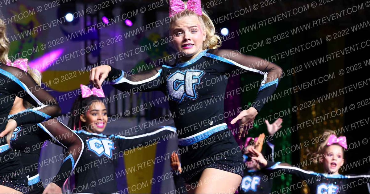 Louisiana Cheer Force Pink · Mardi Gras Grand Nationals