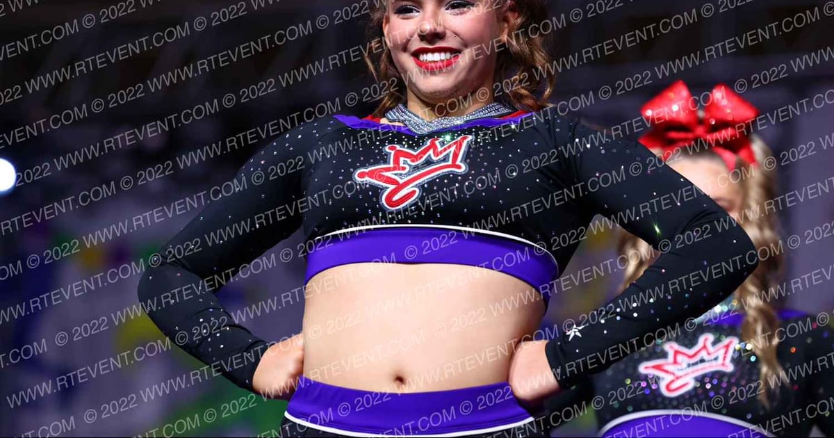 Luxe Cheer Lady Reign · Mardi Gras Grand Nationals