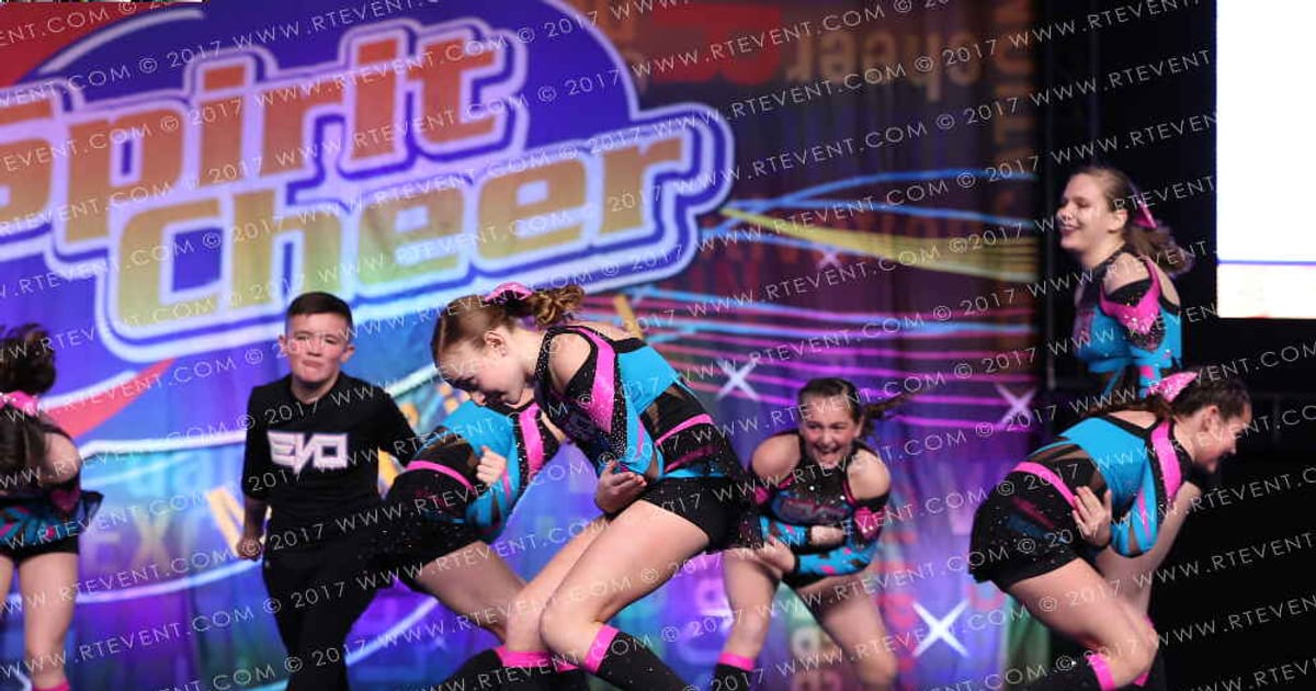 Evolution Cheer High Rollers · Spirit Cheer Atlantic City Grand Nationals