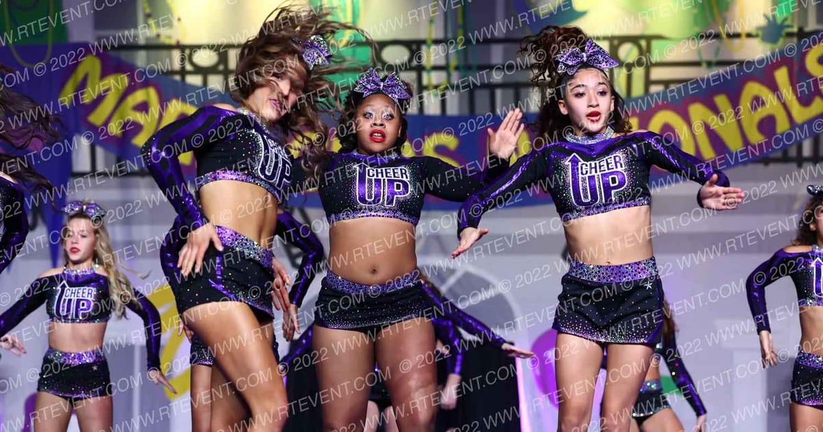 Cheer UP Athletics Reckless · Mardi Gras Grand Nationals