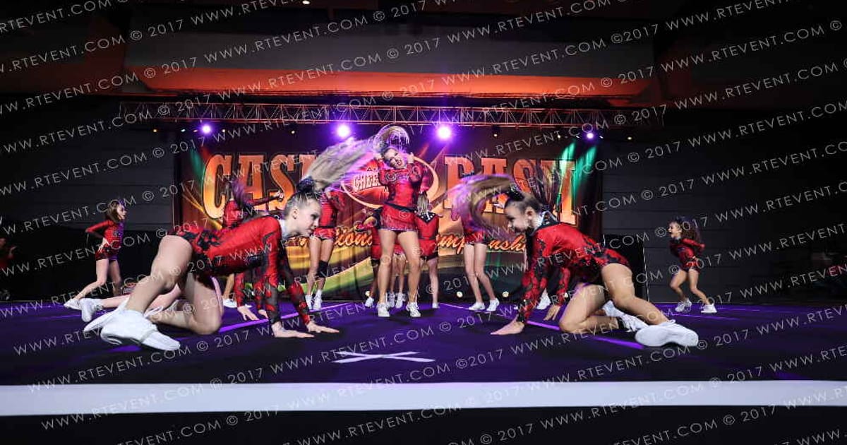 Cheer Town USA Black Blaze · Cash Bash Showdown DI DII