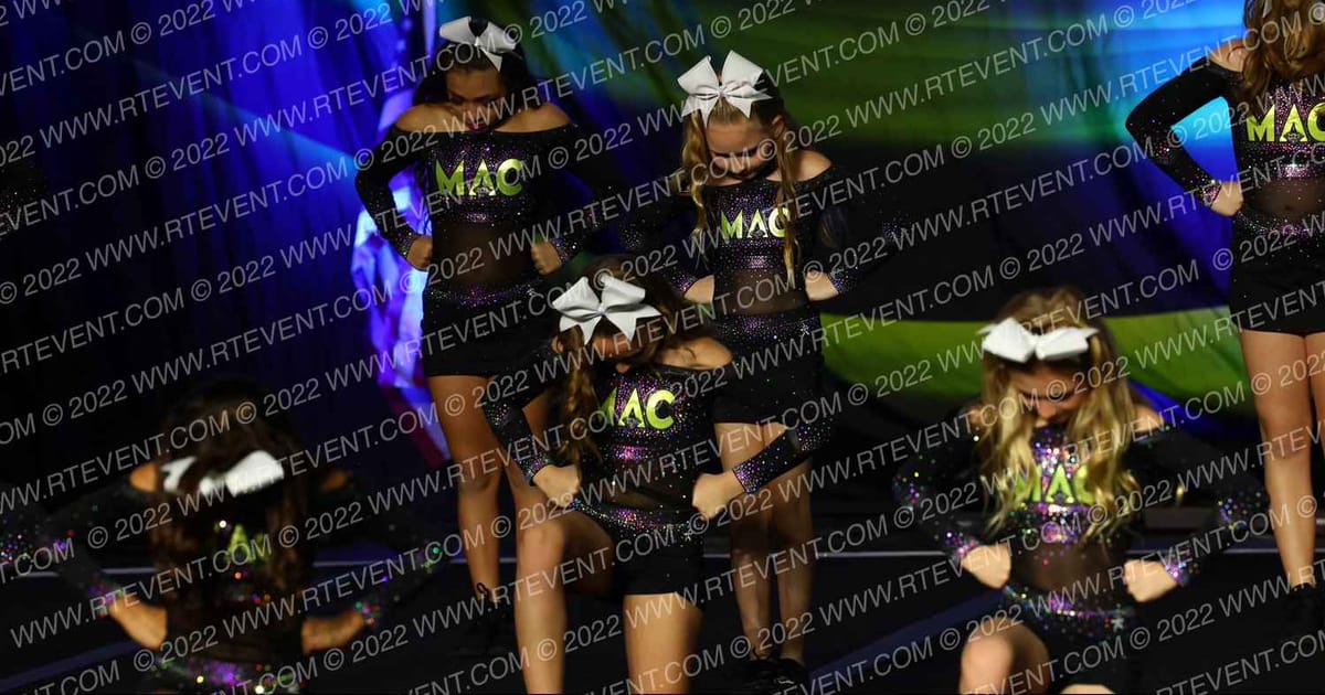Modern American Cheer White · Cash Bash Galveston DI DII