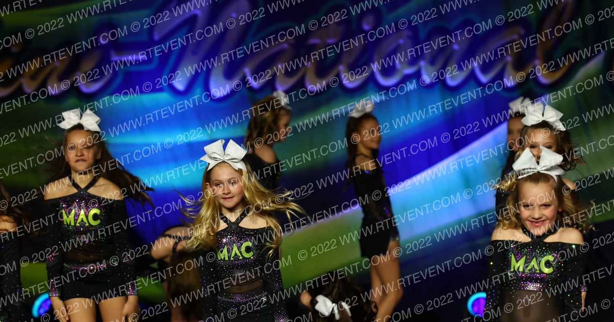 Modern American Cheer White · Cash Bash Galveston DI DII