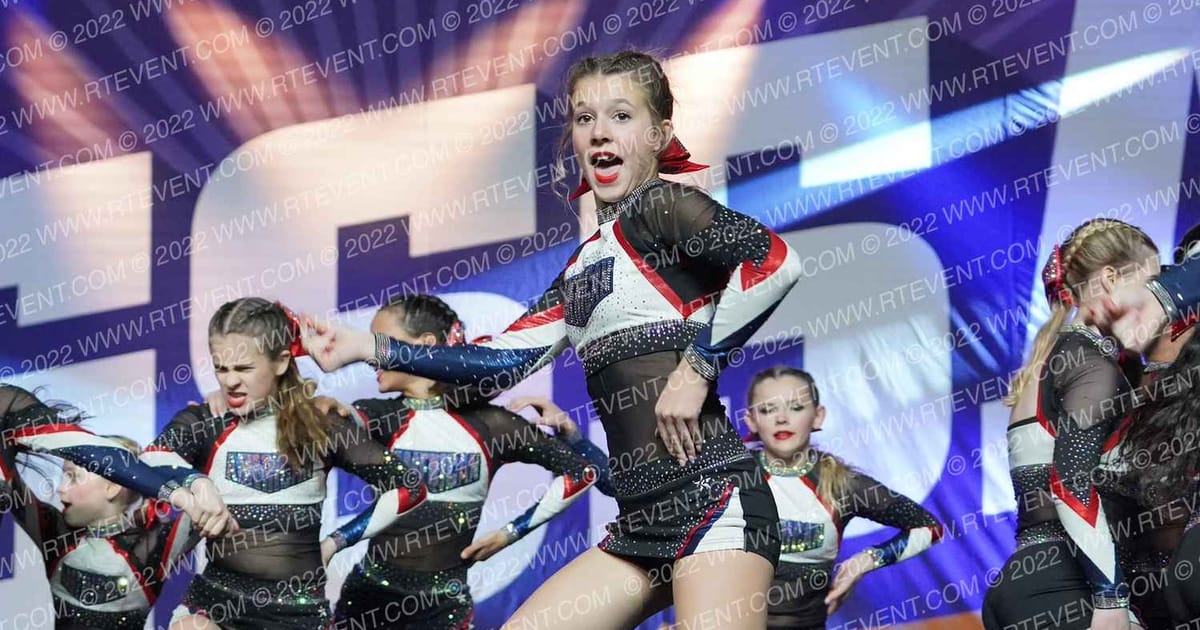 American Cheer JR BLUE · GSSA Bakersfield Grand Nationals