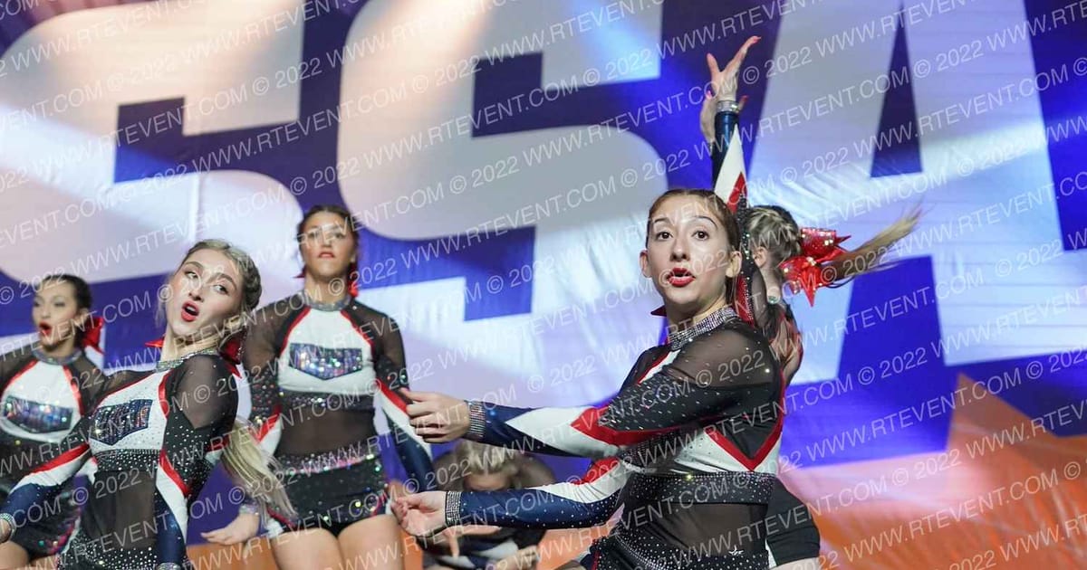 American Cheer SR RED · GSSA Bakersfield Grand Nationals