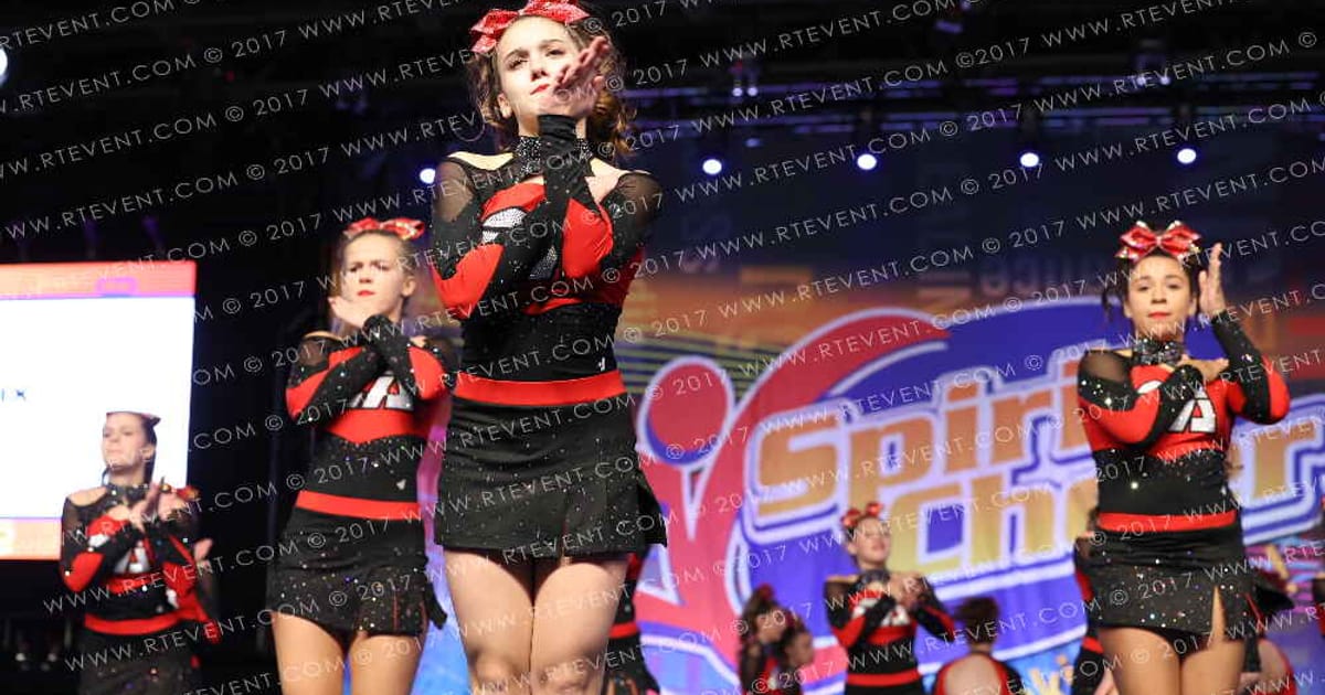 Core Athletix Red · Spirit Cheer Atlantic City Grand Nationals