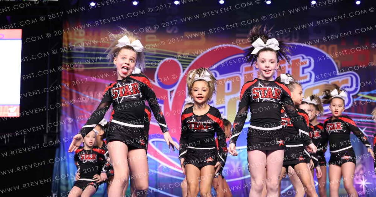 Star Athletics Mini Elite Neon · Spirit Cheer Atlantic City Grand Nationals