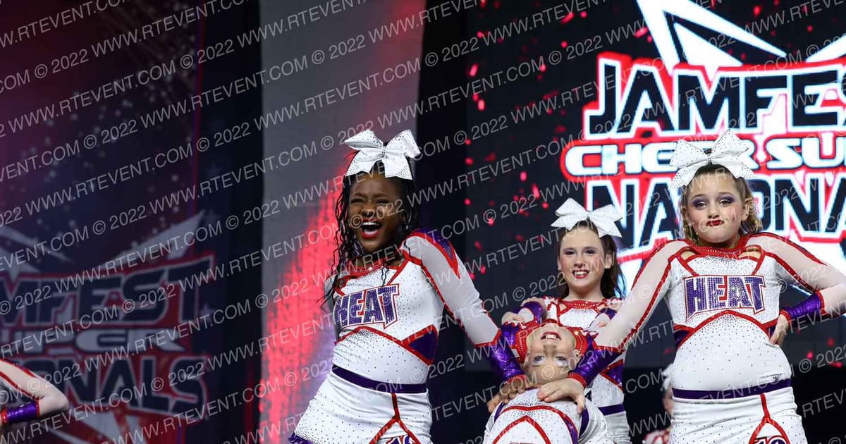 Perfect 10 Heat Flames · Cheer Super Nationals