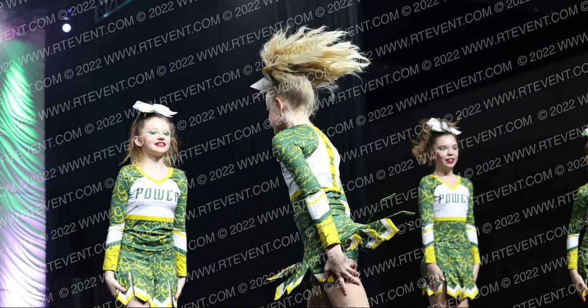 GBFL Woodmen Power Squad Axe · Cheer SUPER Nationals