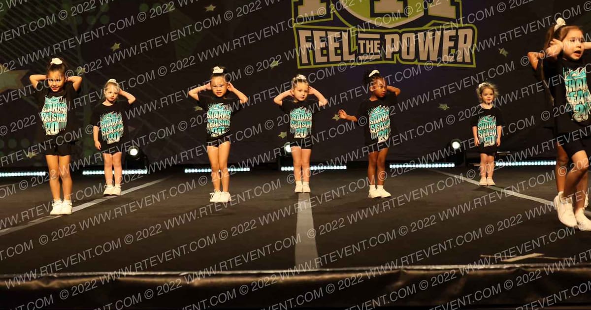Cheer Sport Sharks - Toronto Pup Sharks · Feel The Power East FIXED