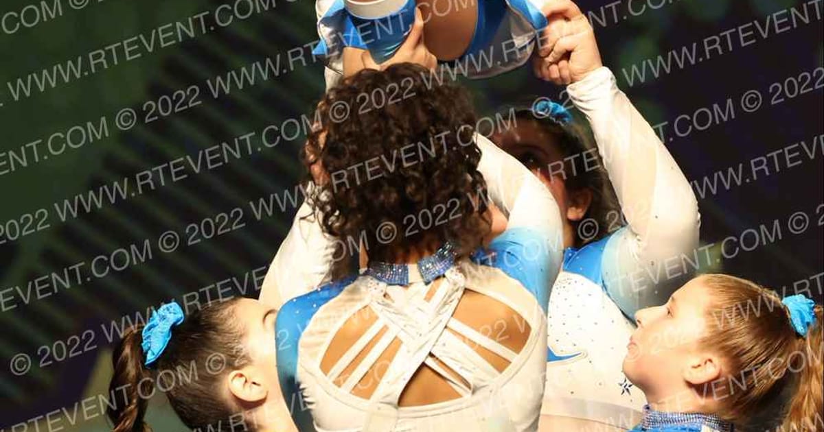 Beach Cheer Athletics Splash · Feel The Power East FIXED