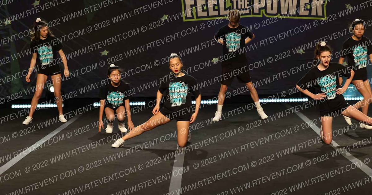 Cheer Sport Sharks - Toronto Broadfin Sharks · Feel The Power East FIXED