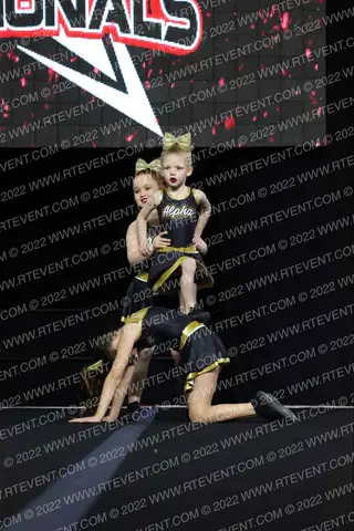 Alpha Company Tumbling and Cheer Mini Generals