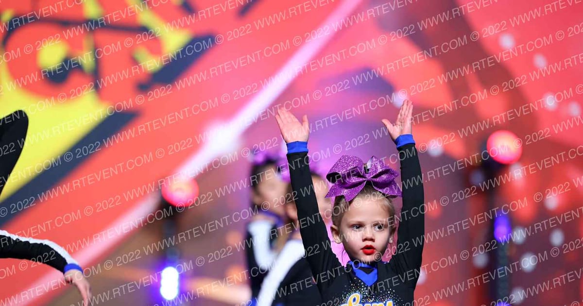 Cheer Central Suns Mini Lavender · Spirit Sports Colorado Springs Nationals