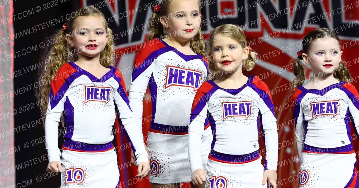Perfect 10 Heat Red Hots · Cheer SUPER Nationals