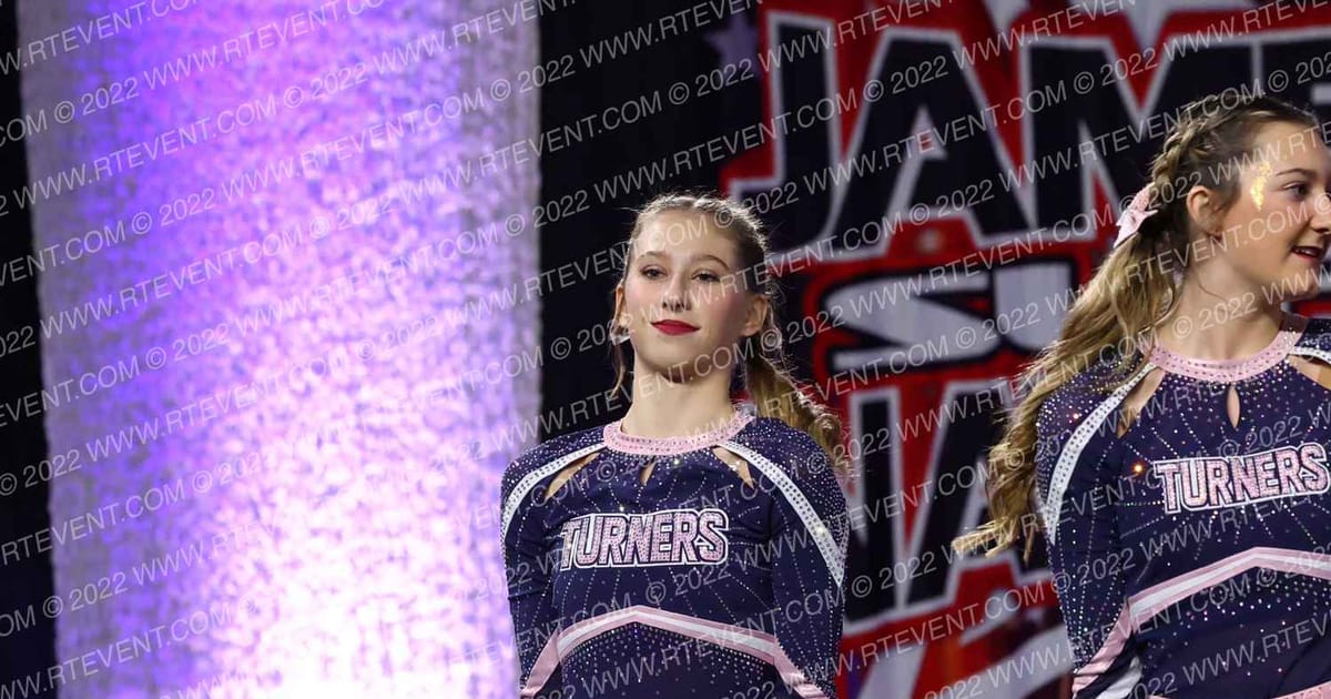 Turners All Stars Electric Blue · Cheer SUPER Nationals