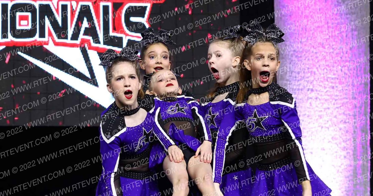 Five Star Purple Crush · Cheer SUPER Nationals