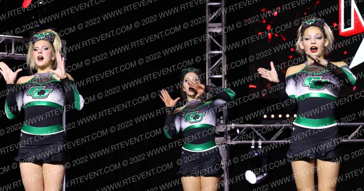 GU Shamrocks Lady Luck · Cheer SUPER Nationals