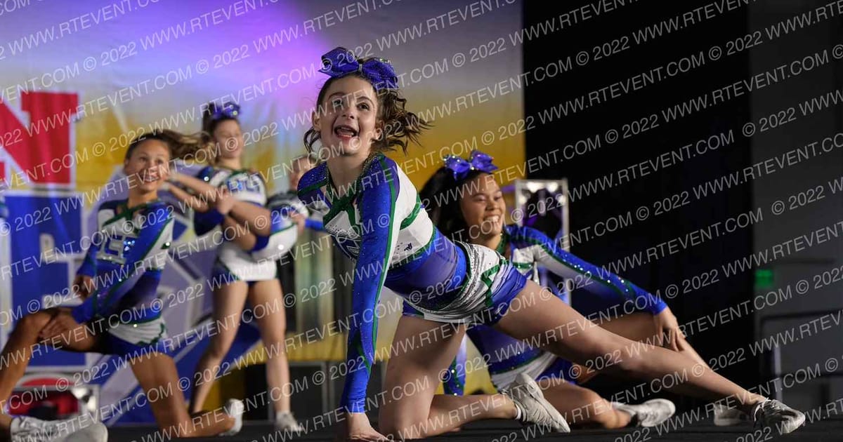 University Cheer Force Lightning · The American Championships San Jose Pac West Grand Nationals