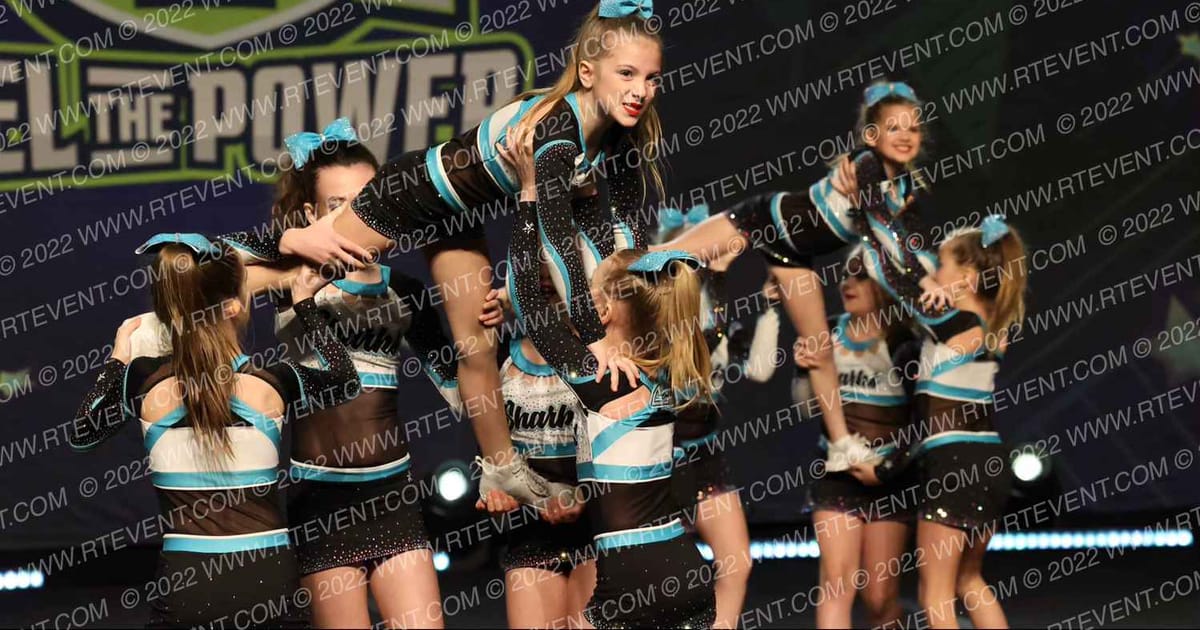 Cheer Sport Sharks - Kitchener Lantern Sharks · Feel The Power East FIXED