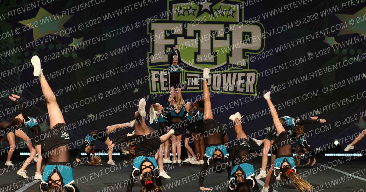 Cheer Sport Sharks - Ancaster Ruby · Feel The Power East FIXED