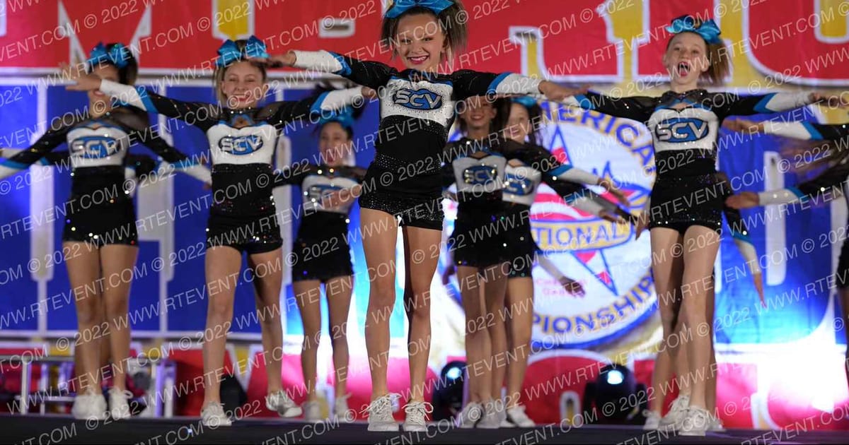 SCV All Stars Junior White · The American Championships San Jose Pac West Grand Nationals