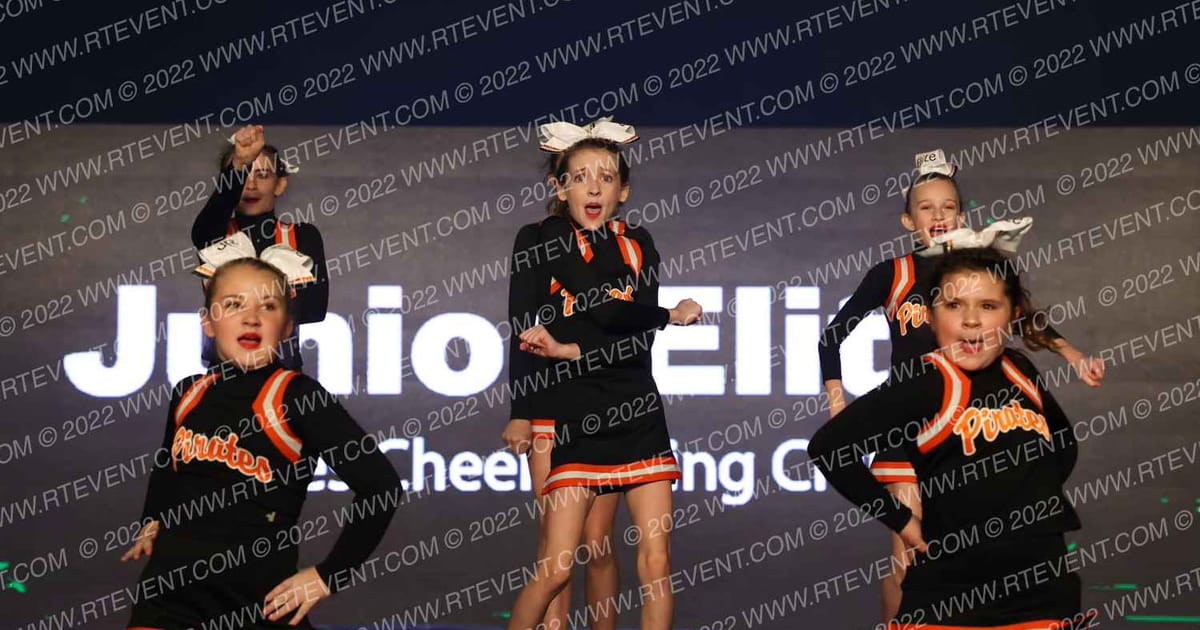 Pirates Cheerleading Club Junior Elite · Rockstar NV KC Grand Nationals