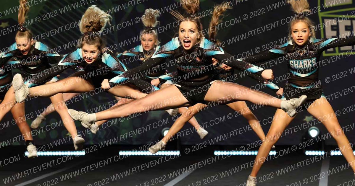 Cheer Sport Sharks - Ancaster Sailfin · Feel The Power East FIXED