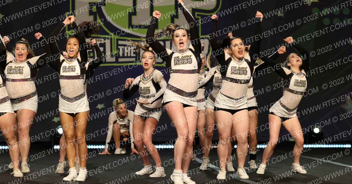 Air Force Mavericks Cheerleading Blackbirds · Feel The Power East FIXED