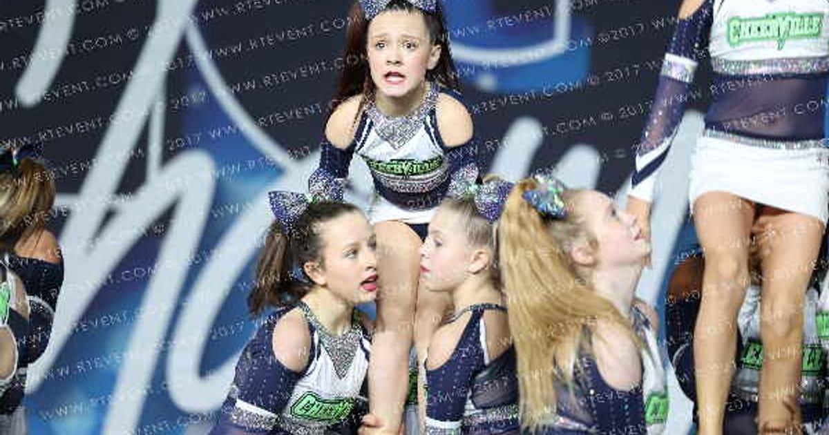 Cheerville Athletics Harley Quinn · ECC Big Bid Huntsville