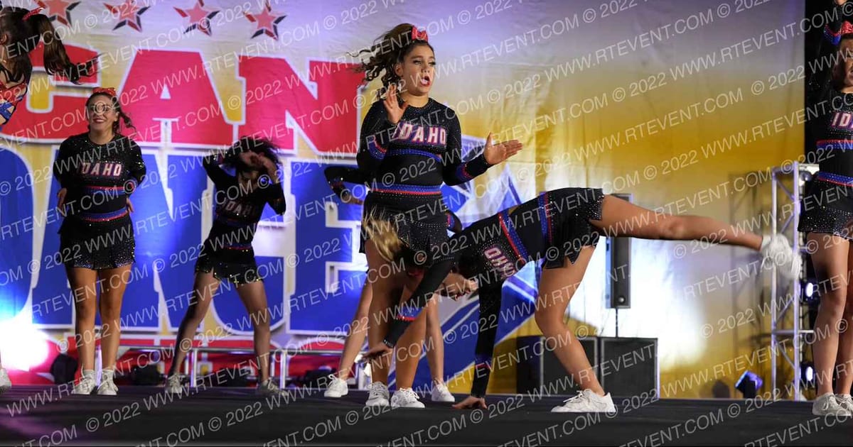 Idaho Cheer Tanzanite · The American Championships San Jose Pac West Grand Nationals