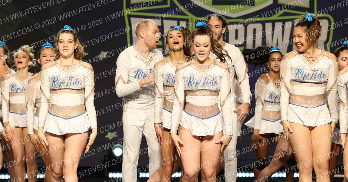Beach Cheer Athletics RipTide · Feel The Power East FIXED
