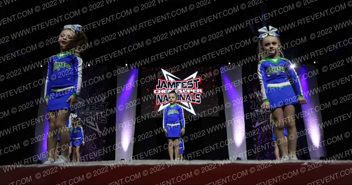 The Stingray All Stars Twirl Rays · Cheer Super Nationals