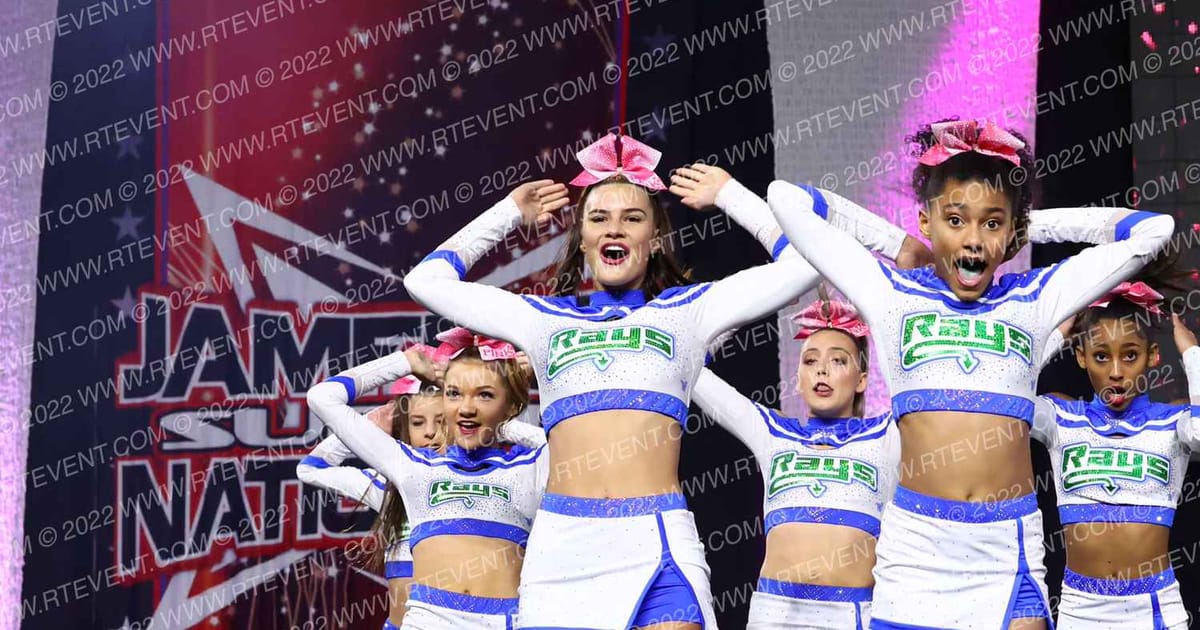 The Stingray All Stars Pink · Cheer SUPER Nationals