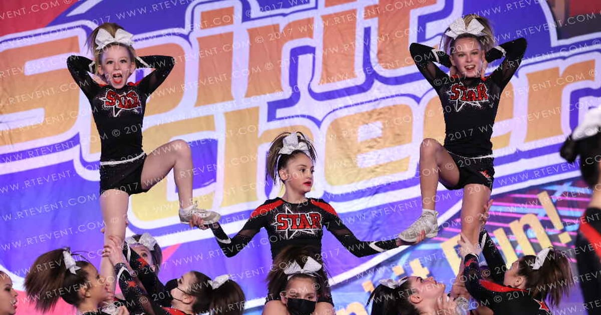 Star Athletics Junior White · Spirit Cheer Atlantic City Grand Nationals