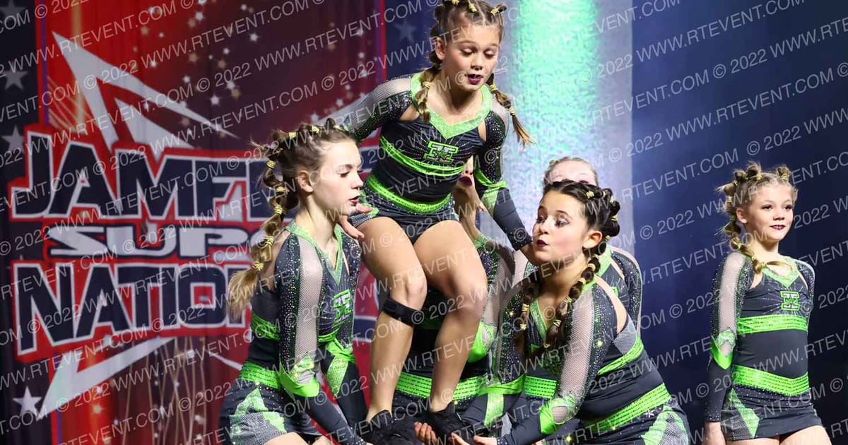 Element Elite Tumbling & Cheer ZINC · Cheer SUPER Nationals