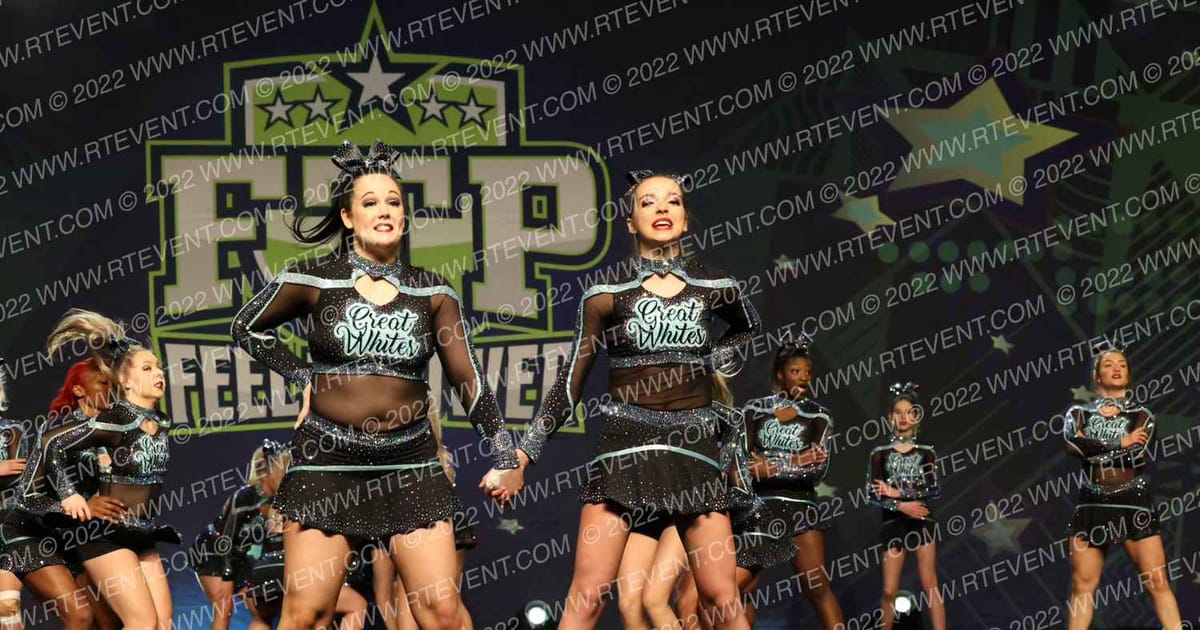 Cheer Sport Sharks - Kitchener Great White Sharks · Feel The Power East FIXED