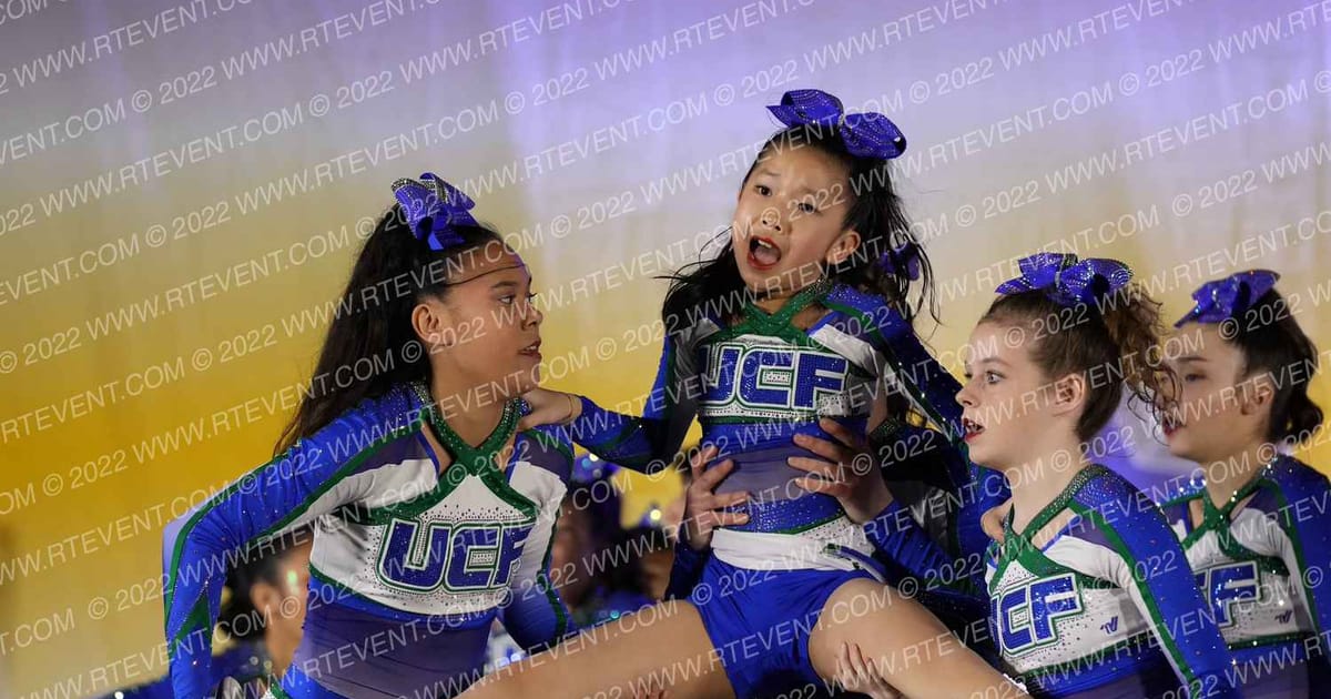 University Cheer Force Rain · The American Championships San Jose Pac West Grand Nationals