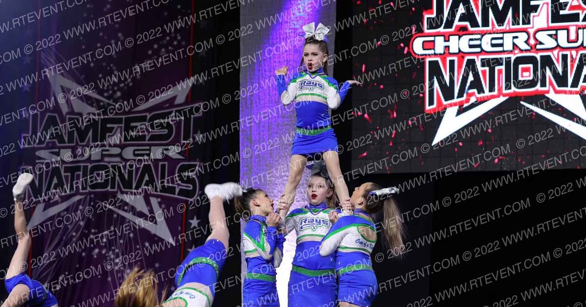 The Stingray All Stars Glider Rays · Cheer Super Nationals