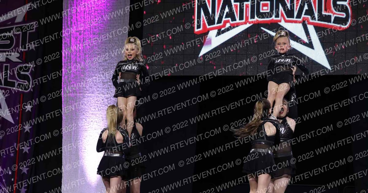 Icon Athletics Starbursts · Cheer Super Nationals