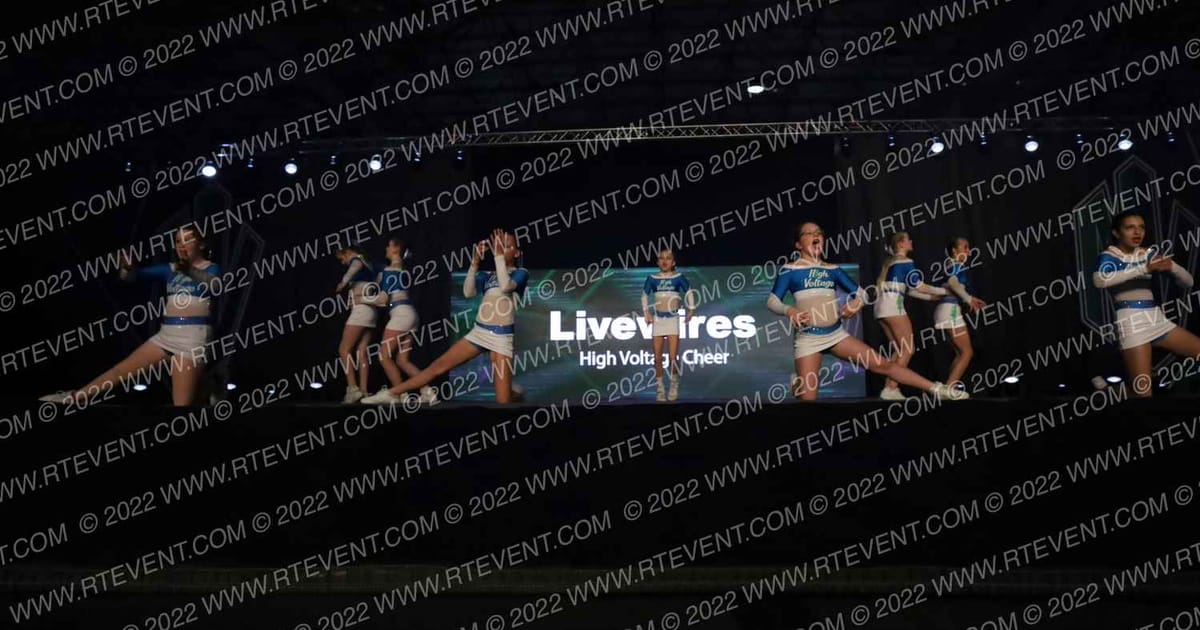 High Voltage Cheer Livewires · Rockstar NV KC Grand Nationals