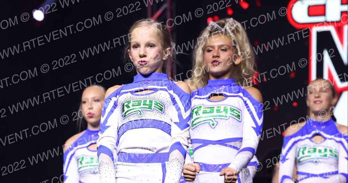 The Stingray All Stars Green · Cheer Super Nationals