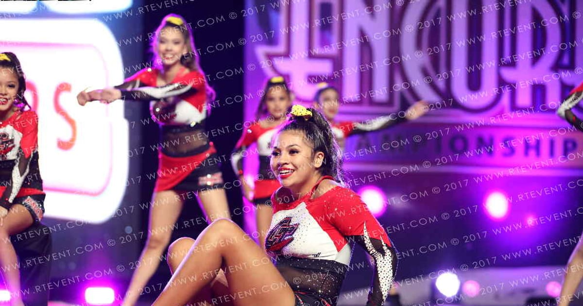 Cheer-riffic Techniques Tail Feathers · Encore Grand Nationals