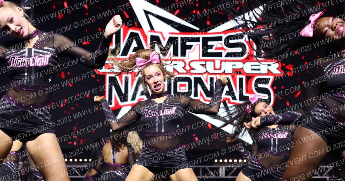 Prodigy All Stars NightlighT · Cheer Super Nationals