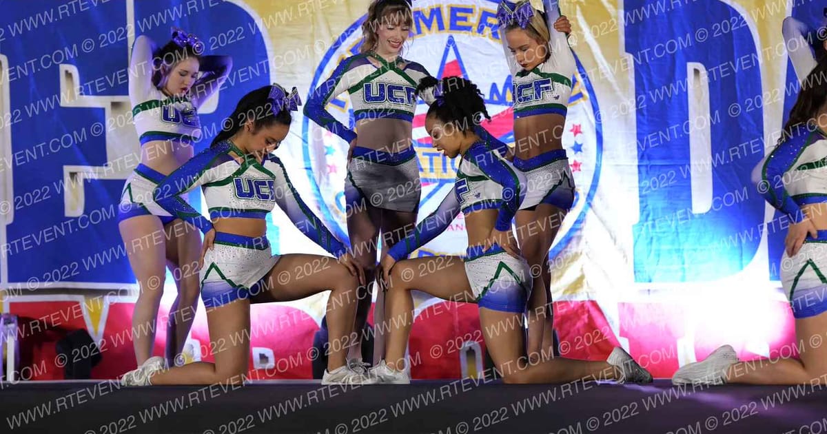 University Cheer Force Black Ice · The American Championships San Jose Pac West Grand Nationals