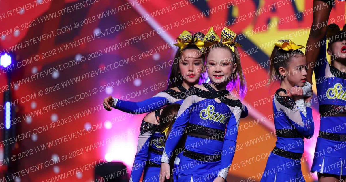 Cheer Central Suns Sundrops · Spirit Sports Colorado Springs Nationals