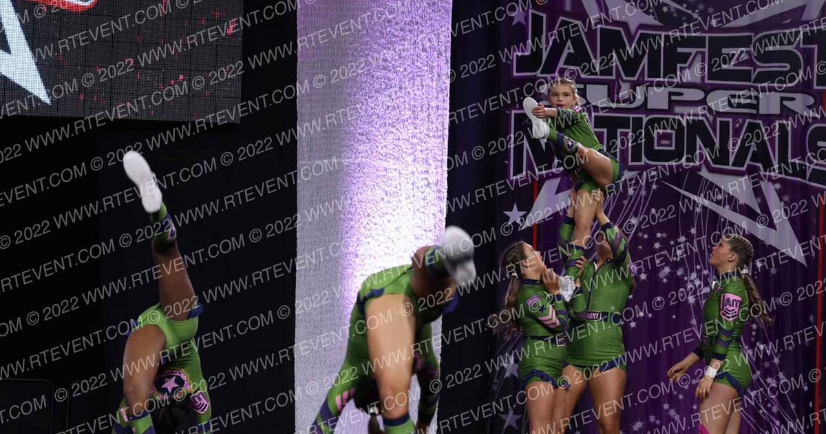 JAM Athletics Pink Army Reloaded · Cheer Super Nationals